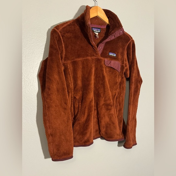 Patagonia Pullover Fleece Jacket Chestnut Brown | Medium - Picture 2 of 5
